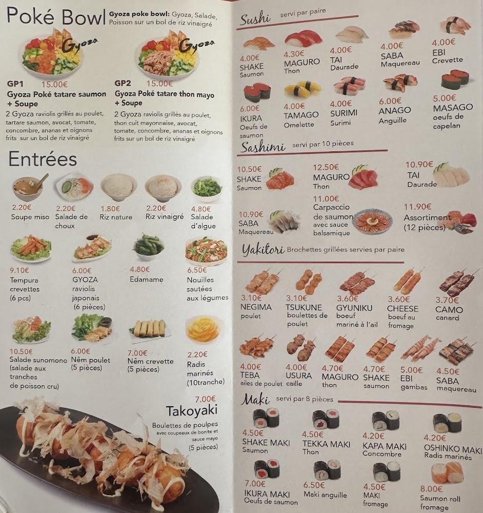 Oishii - Menu Image 1